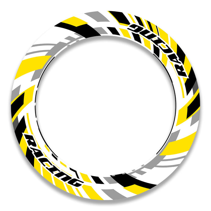 17-inch wheel rim protection sticker set for MV Agusta, Triumph, Kawasaki motorcycles, featuring stylish decal designs.