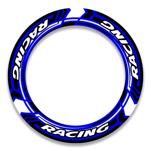 17-inch BMW Ducati MV Agusta wheel rim protection sticker set with front and rear wheel decals by StickerBao.