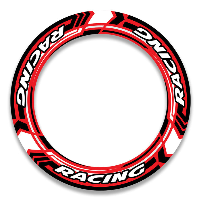 17-inch BMW Ducati MV Agusta wheel rim protection sticker set by StickerBao, featuring front and rear wheel decals and decals.