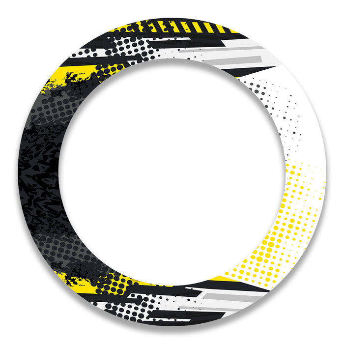 Set of 17-inch wheel rim protection stickers for Suzuki, Yamaha, Honda motorcycles, featuring stylish decal designs from StickerBao.
