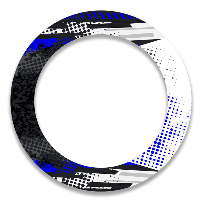 17-inch Suzuki Yamaha Honda wheel rim protection sticker set with front and rear wheel decals by StickerBao.