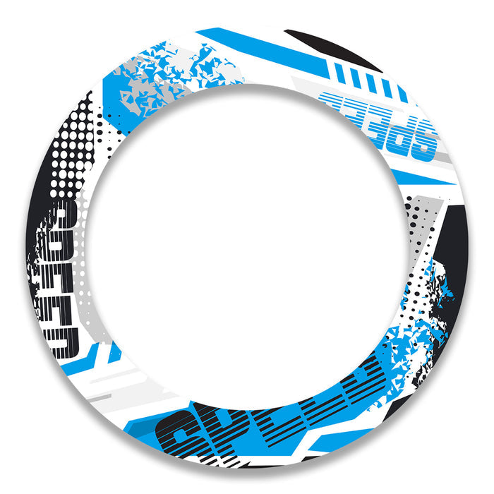 Yamaha Suzuki Aprilia 17-inch wheel rim protection sticker set by StickerBao, featuring front and rear wheel decal decals.