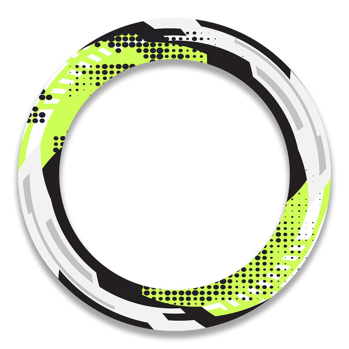 Ducati, MV Agusta, Triumph 17-inch wheel rim protection stickers set with front and rear wheel decals by StickerBao.