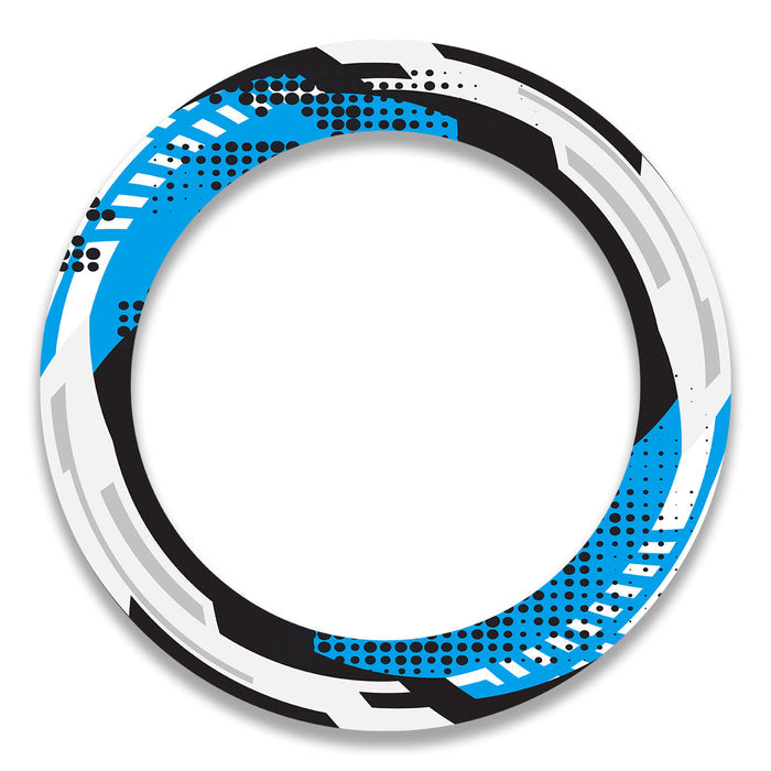 Set of 17-inch wheel rim protection stickers for Ducati, MV Agusta, Triumph, featuring stylish decal designs from StickerBao.