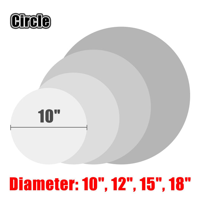 2pcs Number 99 Circle Racing Number Magnets, 8 inch-18 inch, White Background - MC Motoparts