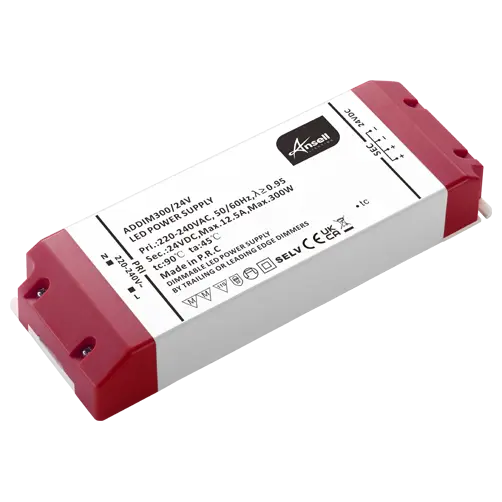 Ansell ADDIM300/24V 300W 24V Triac Dimmable Driver