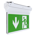 Ansell AE3LED/3M/SI Eagle 3-In-1 Exit Sign Maintained / Non-Maintained Silver