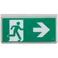 Ansell AHARLED/ALAR Harrier IP65 Blade Exit Sign Double Sided Legend Arrow Left and Right