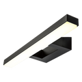 Ansell AKAILED/B/CW Kaiser Bathroom Light Cool White Black