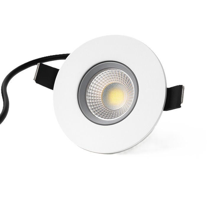 Ansell APRIP/1  Prism Pro Color Changing (CCT), Waterproof (IP65) & Fire Rated LED Dual Wattage Downlight