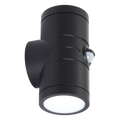 Ansell AREELEDWL/PIR Reef CCT Bi-directional Wall Light PIR Black