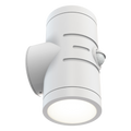 Ansell AREELEDWL/WH/PIR Reef CCT Bi-directional Wall Light PIR White