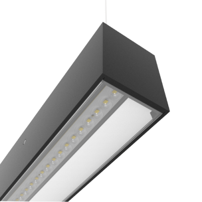 Ansell AVAS4/1/B/SM3 Vasco EVO CCT Multi Wattage 1200mm Self-Test Emergency Black
