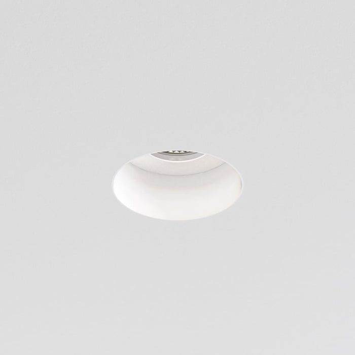 Astro 1248017 Trimless Slimline Round Fixed Fire - Rated IP65 Matt White - Astro - Falcon Electrical
