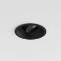 Astro 1249041 Minima Slimline Round Adjustable Fire - Rated Matt Black - Astro - Falcon Electrical