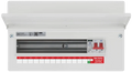BG CF16MS13 16 module Consumer Unit w/ 13 Usable Ways, 100A Main Switch, Type 2 Surge Protection