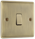 BG NAB13 Nexus Metal Antique Brass Intermediate switch