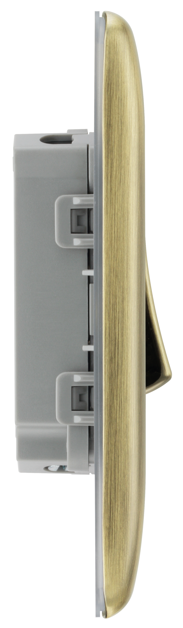 BG NAB42 Nexus Metal Antique Brass Double, 2 way switch