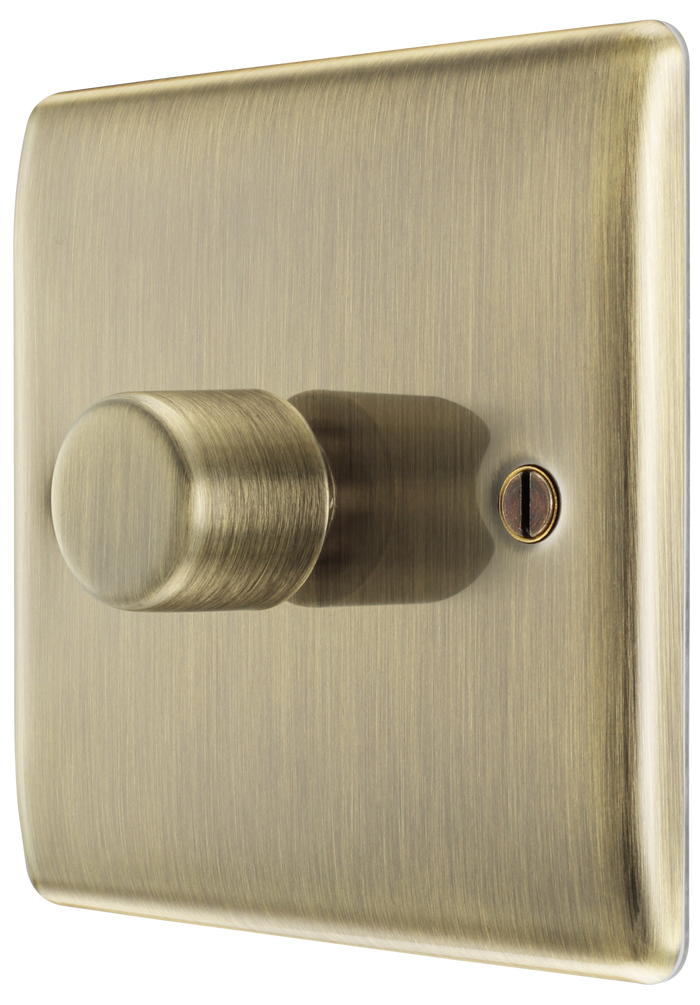 BG NAB81 Nexus Metal Antique Brass Single, 2 way push 200W