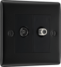 BG NFB65 Double Satellite and Co-axial Socket