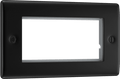 BG NFBEMR4 4 Module Frontplate - Rectangular