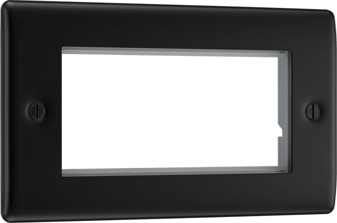 BG NFBEMR4 4 Module Frontplate - Rectangular