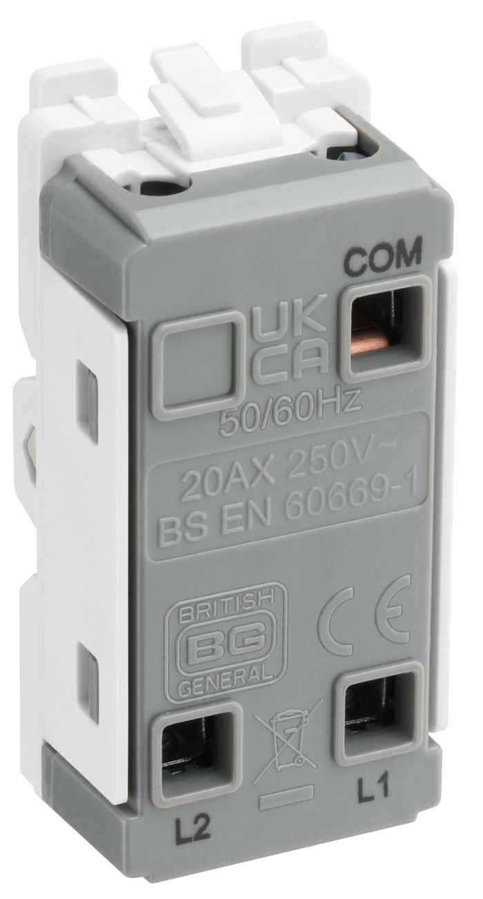 BG RAB12KY 2 way, single pole secret key