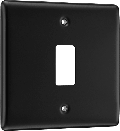 BG RNFB1 1 Module Grid Frontplate, Square
