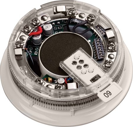 C-Tec 45681-330APO apollo XP95 Sounder VID Base (Red Flash) - Isolating