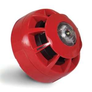 C-Tec BF451A-CX-SR Compact W-3-3.1 Wall VAD c-w 91dB(A) Sounder
