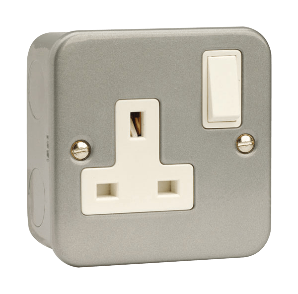 Click Scolmore CL035B 1 Gang 13A DP Switched Socket Outlet