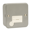 Click Scolmore CL049 3A Fused Connection Unit With Optional Flex Outlet