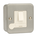 Click Scolmore CL051B 13A Fused Connection Unit DP Switched With Optional Flex Outlet