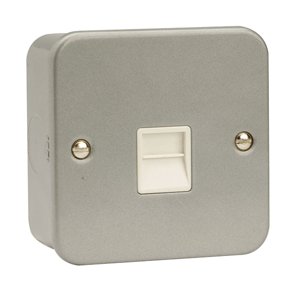 Click Scolmore CL120 1 Gang Master Telephone Socket Outlet
