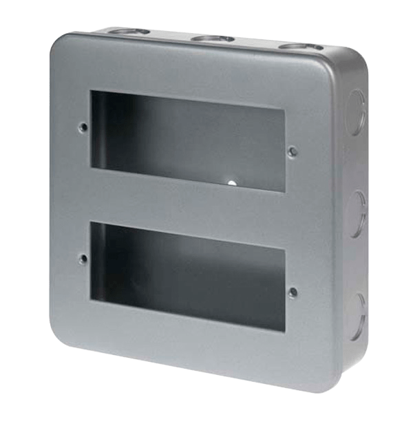 Click Scolmore CL512 12 Gang Minigrid Plate & Backbox