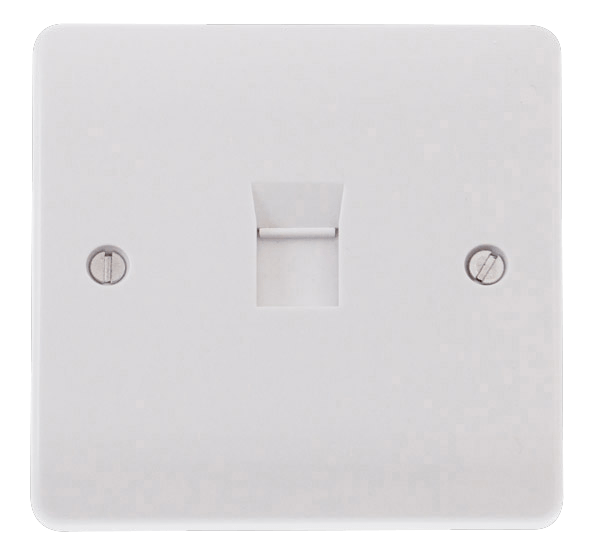 Click Scolmore CMA131 Single CAT-5e Outlet