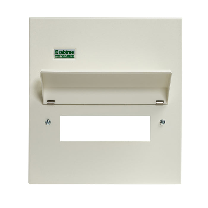 Crabtree 509-FLA Consumer Unit Flush Lid Assembly, 9 Module