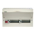 Crabtree 514-2137137B 14 Way Dual RCD Consumer Unit 100A Main Switch, 100A 30mA RCD +7, 100A 30mA RCD +7