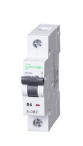 Danson E-DBZB104 MCB 10kA 4A SP Single Module B-Curve