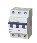 Danson E-DBZB306 MCB 10kA 6A 3P three Module B-Curve