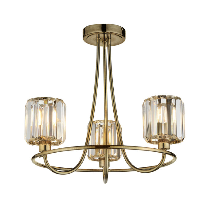 Endon 107801 Berenice 3lt Semi flush