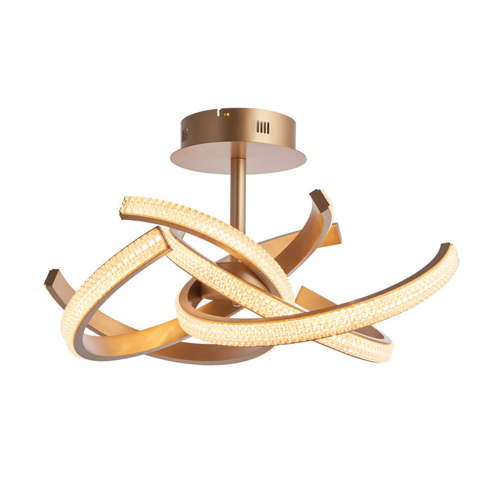 Endon 97617 Lorenzo 4lt Semi flush