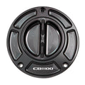 Black Fuel Cap Fit Honda CB1100 2016-2020 Logo Engraved Keyless Fuel Tank Cap - MC Motoparts