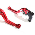 MC Motoparts CNC short brake and clutch lever for Honda CB500F, CB500X, CBR300R, CBR500R motorcycles, adjustable and lightweight.
