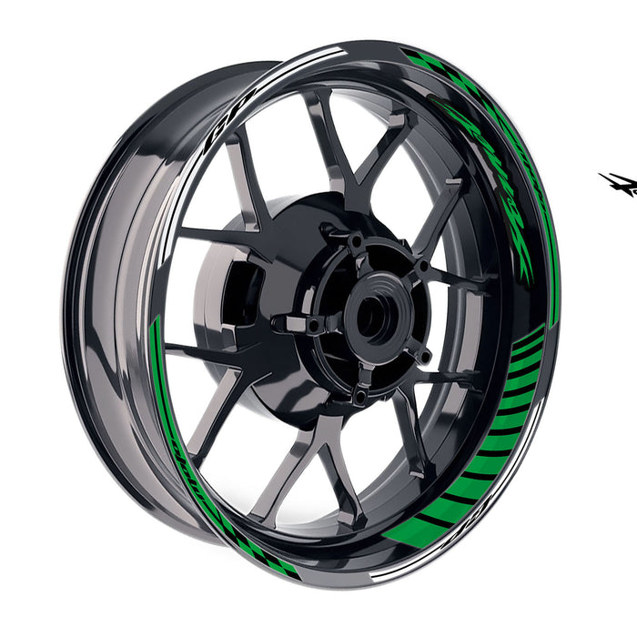 Fit Honda CB919 Hornet CB600F Logo GP 17 inch Rim Wheel Stickers Racing Check