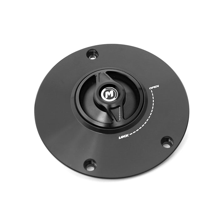 Black fuel cap Fit Kawasaki Vulcan S 650 REVO Quick Lock Fuel Cap