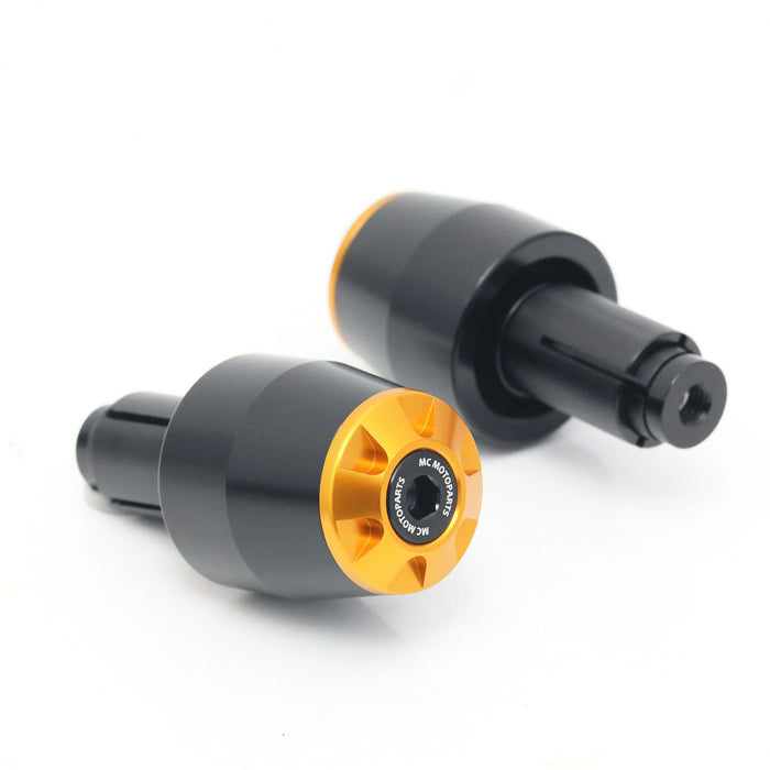 MC Motoparts CNC bar ends for MV Agusta F3 Dragster and Brutale 800, 675 Storm motorcycle handlebars.