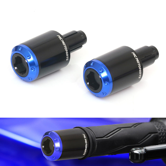 Fit Suzuki SV 1000 650 B-King DRZ400 ATOM CNC Bar Ends - MC Motoparts