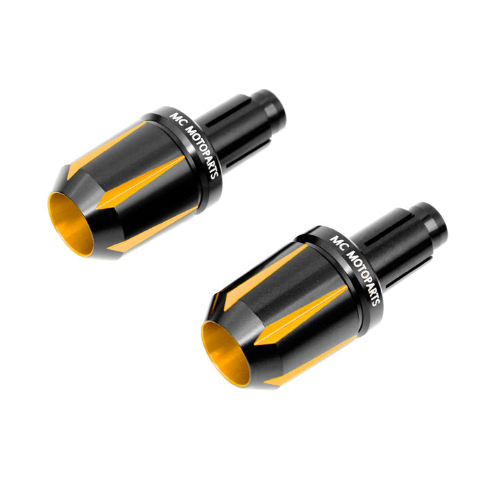 Fit Yamaha YZF R6 R1 R3 FJR1300 Tforce CNC Bar Ends - MC Motoparts
