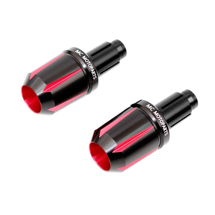 Fit Yamaha YZF R6 R1 R3 FJR1300 Tforce CNC Bar Ends - MC Motoparts
